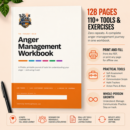 Anger Management Workbook | Understand Your Anger & Use It Well