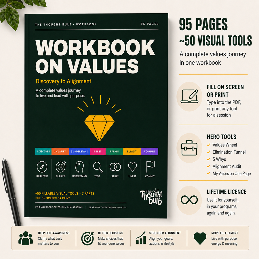 Workbook on Values | Discovery to Alignment