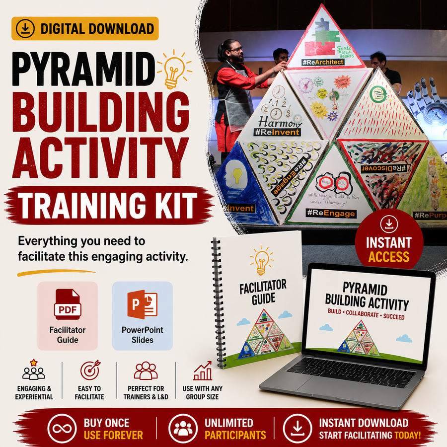 Pyramid Building | Training activity on Problem Solving & Collaboration