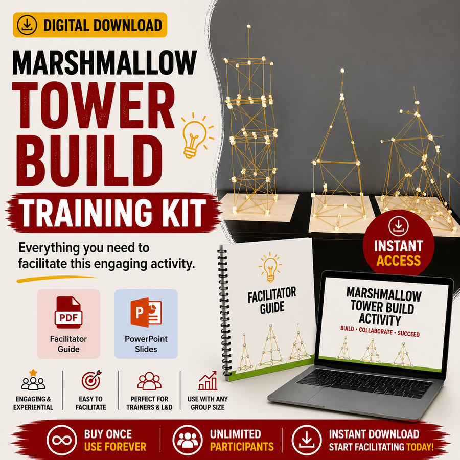 Marshmallow Tower | Training activity to drive Innovation & Creativity