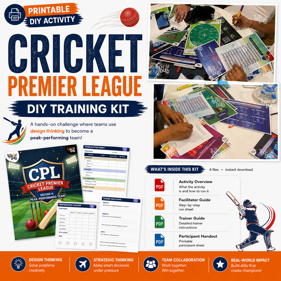 CPL - Cricket Premier League DIY Activity | Become a Peak Performing Team