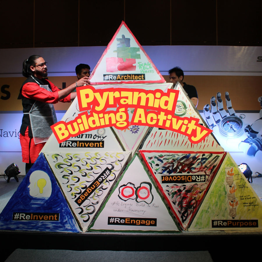 Pyramid Building experiential activity